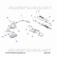 ENGINE, VALVE D'ECHAPPEMENT ASM. AND ACTUATOR