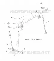 SUSPENSION, BARRE STABILISATRICE AVANT