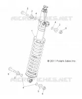 SUSPENSION AVANT SUPPORT AMORTISSEUR 