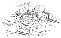 PORTE BAGAGES ET DOSSERET ASSEMBLY WIDETRAK LX 0942064 (49250425040010)