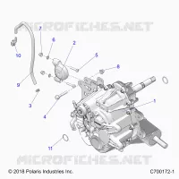 SYSTÃˆME DE TRANSMISSION, MAIN GEARCASE MOUNTING