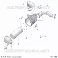 ENGINE, PRISE D'AIR SYSTEM