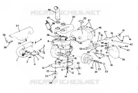 SUPPORT MOTEUR Indy Lite (4919311931017A)