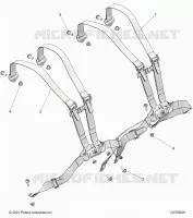 SIEGE BELT MOUNTING