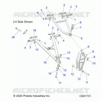 TRIANGLES SUSPENSIONS AVANT 