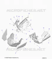 CARROSSERIE AVANT ASM./FENDERS