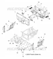 PLANCHER ET GARDES BOUES