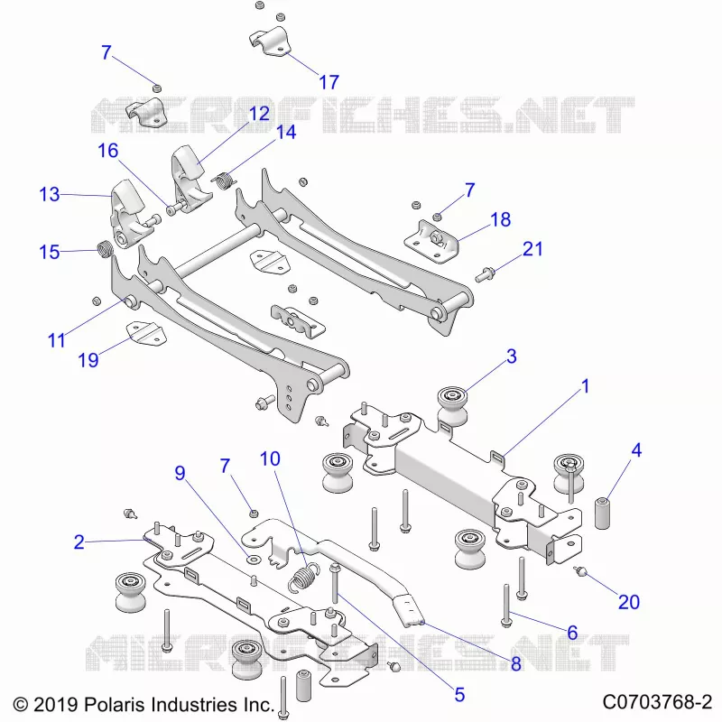 SIEGE MOUNTING, DRIVERS