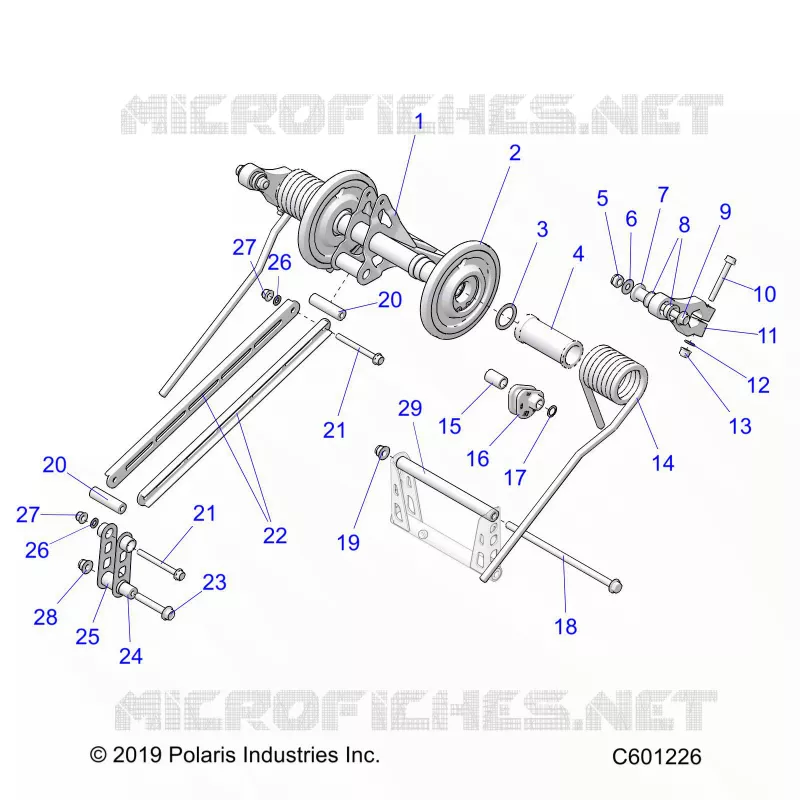 SUSPENSION, BRAS DE SUSPENSION ARRIERE