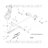 SUSPENSION, A-ARM AND SUPPORT MOUNTING