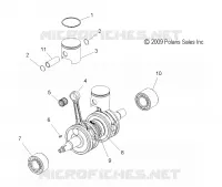 PISTON ET VILEBREQUIN