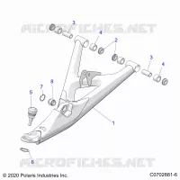 SUSPENSION AVANT CONTROL ARMS LOWER