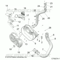 DRIVE TRAIN, COUVERCLE D'EMBRAYAGE AND DUCTING