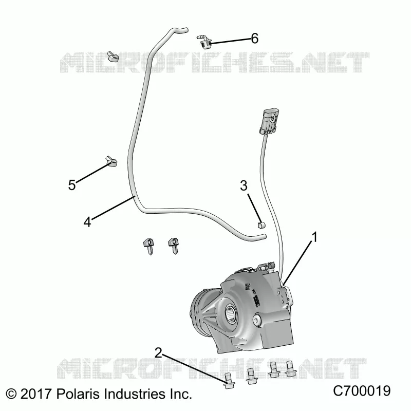 DRIVE TRAIN, FRONT SUPPORT PONT