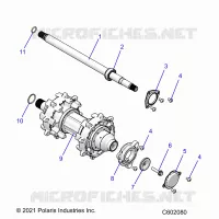DRIVE TRAIN, JACKSHAFT AND ARBRE DE TRANSMISSION