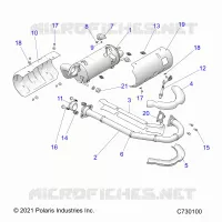 ENGINE, ECHAPPEMENT
