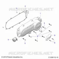 SYSTÃˆME DE TRANSMISSION, CLUTCH COVER AND DUCTING