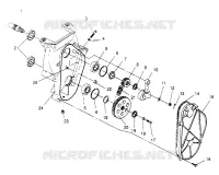 CARTER DE CHAINEE ASSEMBLY  440 XCR SP X951660 (4932833283B009)