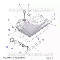 SYSTÃˆME D'ALIMENTATION, FUEL TANK ASM.