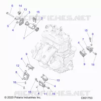 MOTEUR, MOUNTING &amp; LONG BLOCK