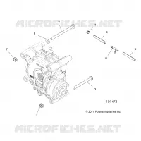 DRIVE TRAIN, SUPPORT PONT, REAR