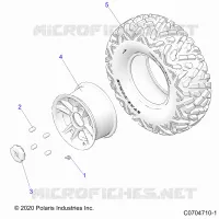 ROUES, FRONT