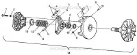 EMBRAYAGE DE TRANSMISSION  MAGNUM 4X4 W968144 AND  SWEDISH MAGNUM 4X4 S968144 (4936053605C003)