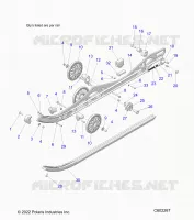 SUSPENSION, RAIL BEAM LH/RH