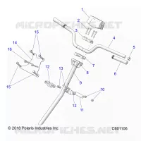 DIRECTION, H-BAR, DIRECTION POST, GRIPS