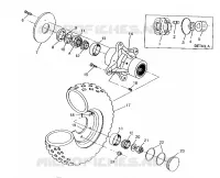 ROUE AVANT 6x6 400L, SWEDISH S948740 and  NORWEGIAN N948740 (4926812681017A)