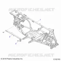 CHASSIS, MAIN CADRE