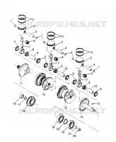 VILEBREQUIN ET PISTON  SL 750 B954070 (4930523052C001)