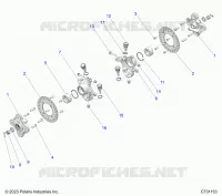 SUSPENSION AVANT HUB