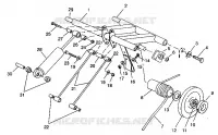 BRAS DE SUSPENSION ARRIERE 440 XCR 0941760 (4925182518022A)