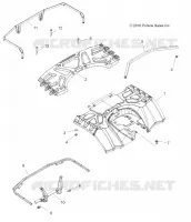 HABITACLE ARRIERE and REAR RACK