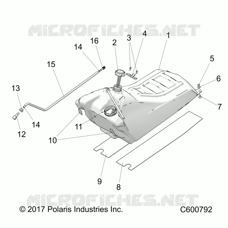 CARBURANT SYSTEM, CARBURANT TANK ASM.