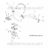 DIRECTION, FIXATION GUIDON (DRAGON RMK)