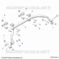 SUSPENSION, REAR BARRE STABILISATRICE