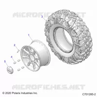 ROUES, REAR