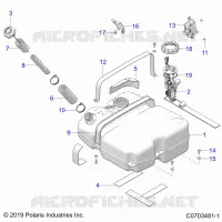 SYSTÃˆME D'ALIMENTATIONS, FUEL TANK