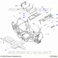 CHASSIS, MAIN FRAME AND SKID PLATES