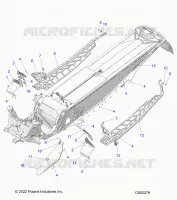 CHASSIS, PROTECTION D'EMBRAYAGE, FOOTRESTS, AND RUNNINGBOARDS