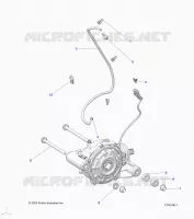 SYSTÃˆME DE TRANSMISSION, FRONT GEARCASE MOUNTING