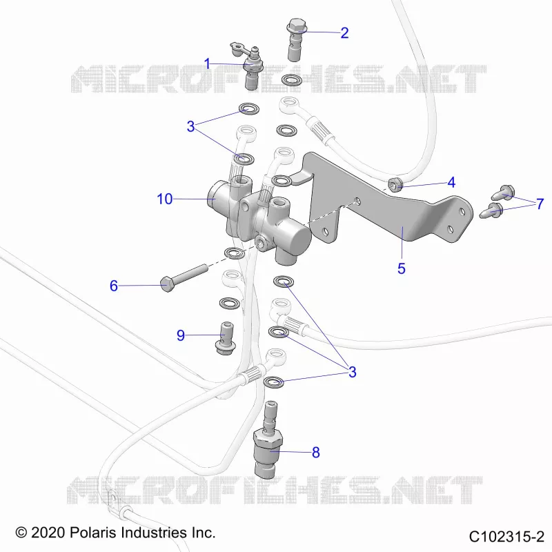 FREINS, VALVE SYSTEM