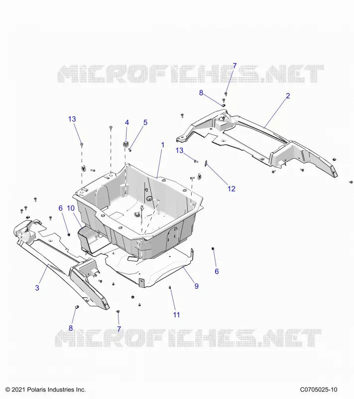 CARROSSERIE ARRIERE RACK