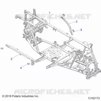 CHASSIS, MAIN CADRE