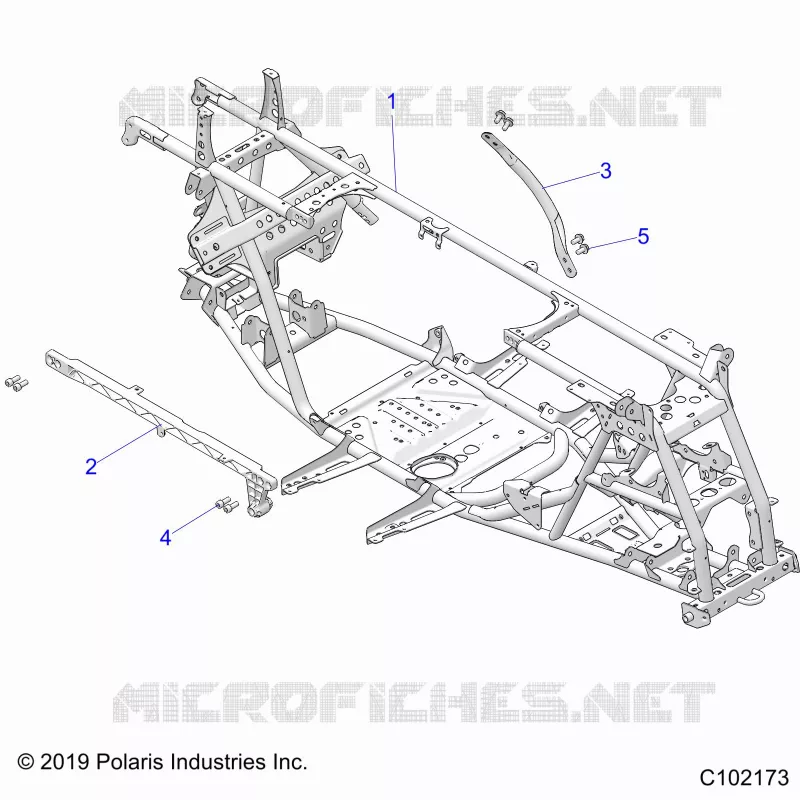 CHASSIS, MAIN CADRE
