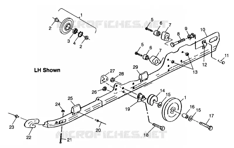 FIXATION RAIL (SUSPENSION)