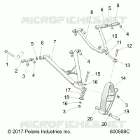 TRIANGLES SUSPENSIONS AVANT 