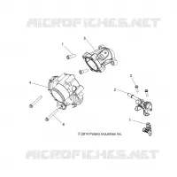 ENGINE, CORPS DE PAPILON AND FUEL RAIL